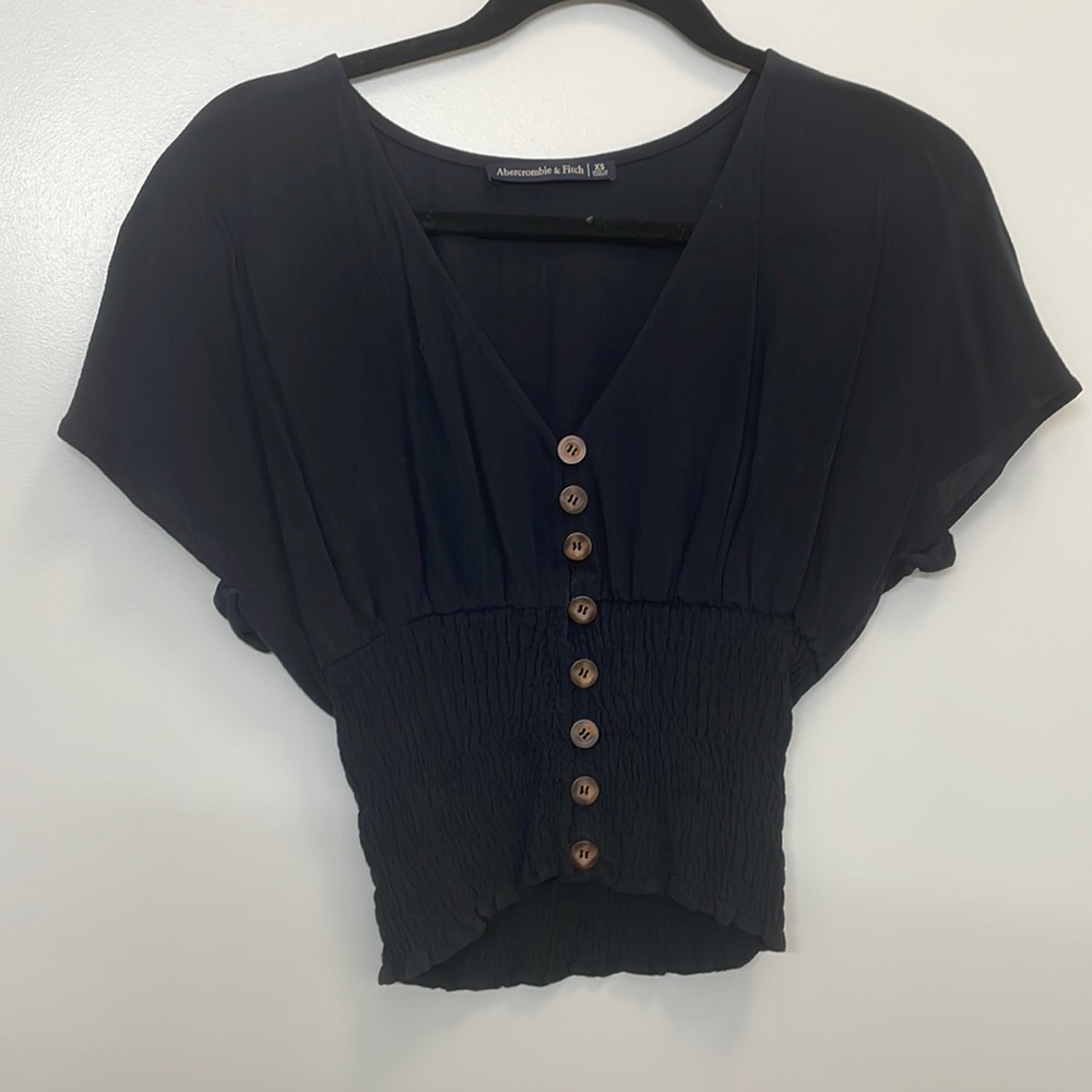 Abercrombie and Fitch short sleeve blouse